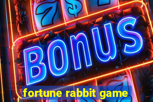 fortune rabbit game